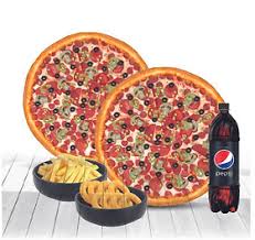 Karışık Pizza Aile Boy Menü 38cm